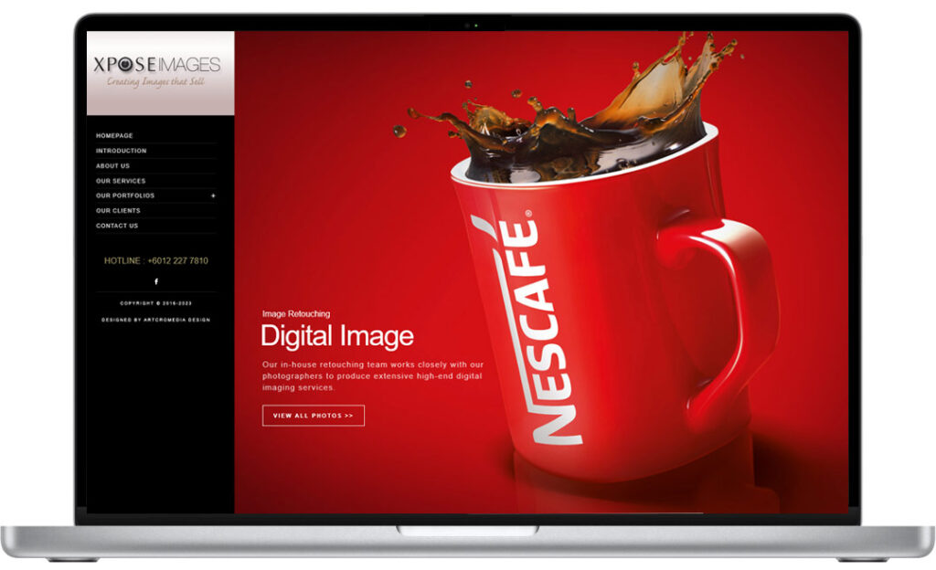 Xpose Image Laptop screen