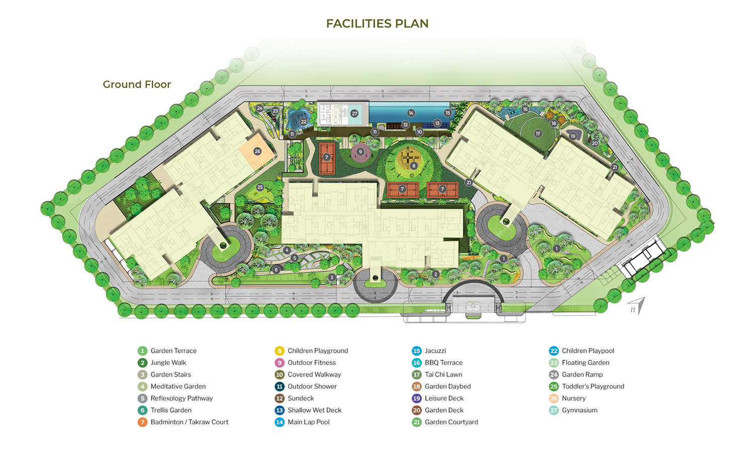 Desktop View - The Vue - Facilities