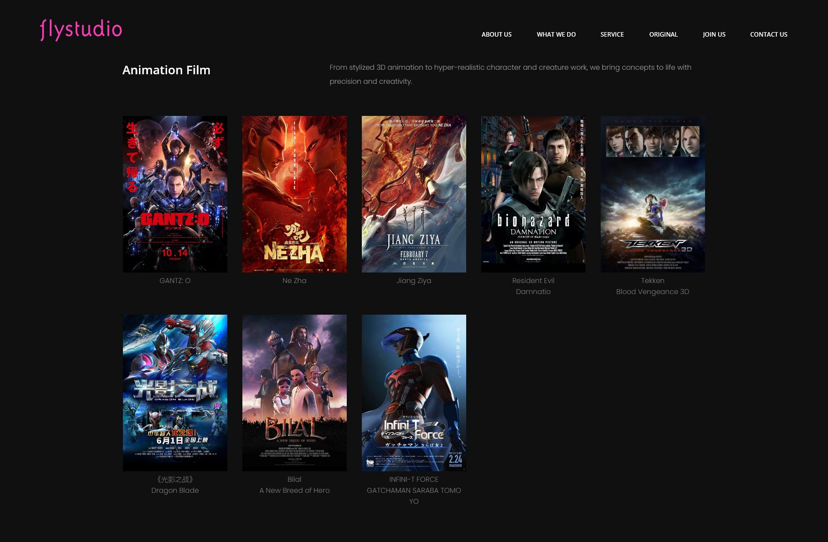 Desktop View Fly Studio - Service for Commercial