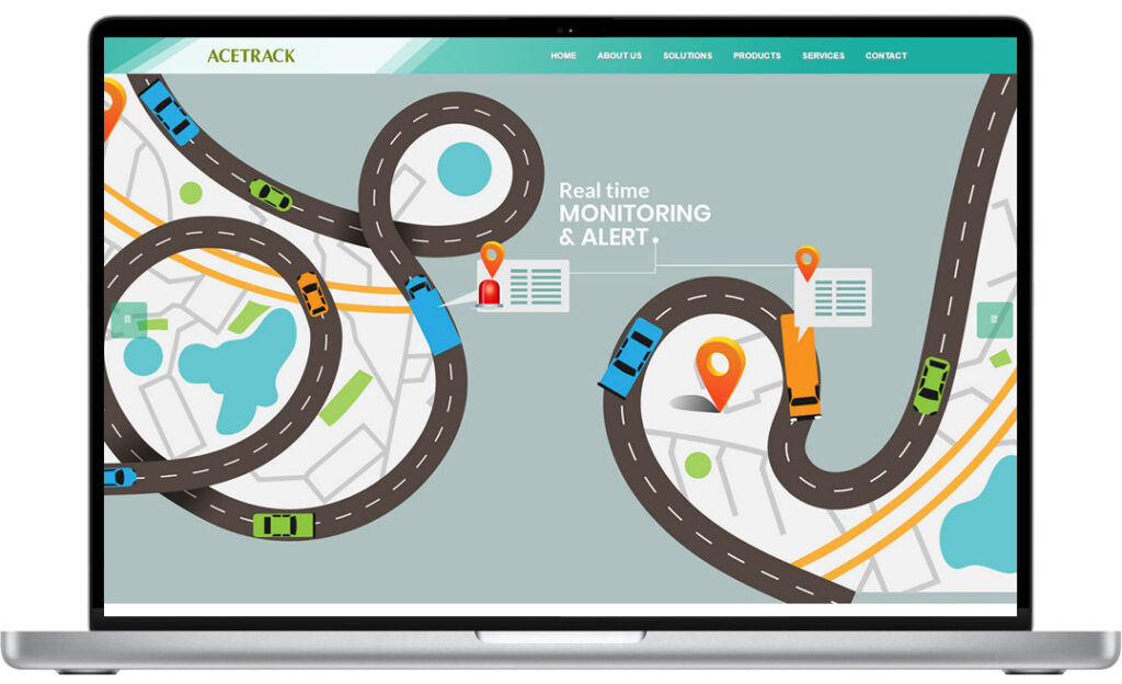 Desktop screen AceTrack Resources