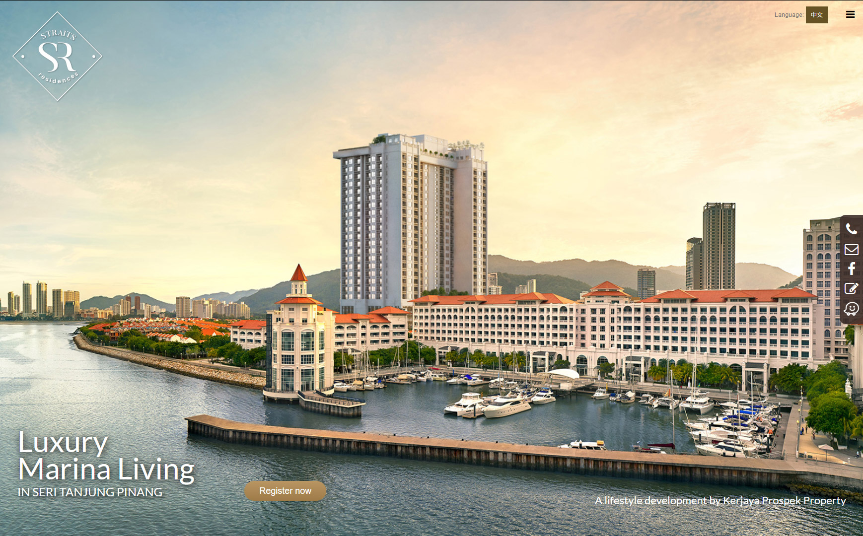 Straits Residences Website by Artcromedia
