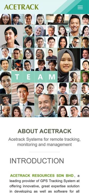 Mobile View – Acetrack Resource – About us Mobile View - Acetrack Resource - About us