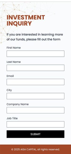 Mobile View Aisa Capital – Enquiry Form Mobile View Aisa Capital - Enquiry Form