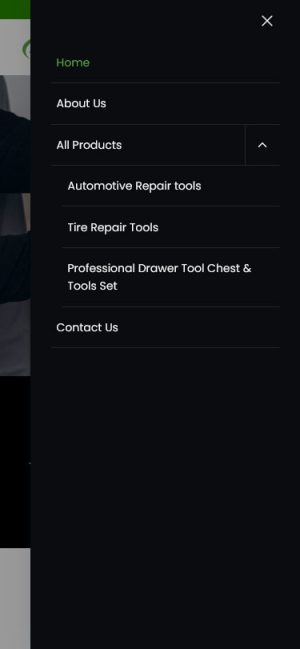 Mobile VIew – Jsj tools gallery – menu Mobile VIew - Jsj tools gallery - menu