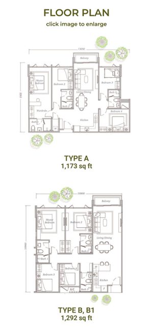 Mobile View The Vue – Floorplan Mobile View The Vue - Floorplan