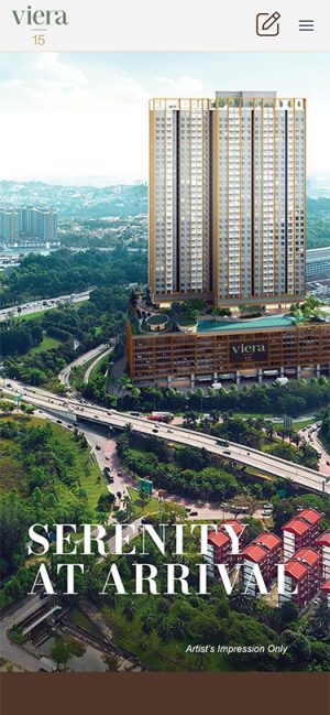 Mobile View – Viera15 Residence @ Shah Alam – Home page Mobile View - Viera15 Residence @ Shah Alam - Home page