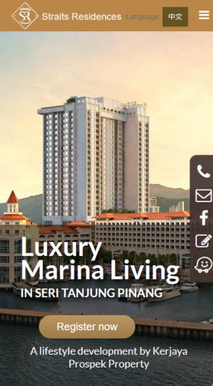 Straits Residences mobile view Straits Residences mobile view